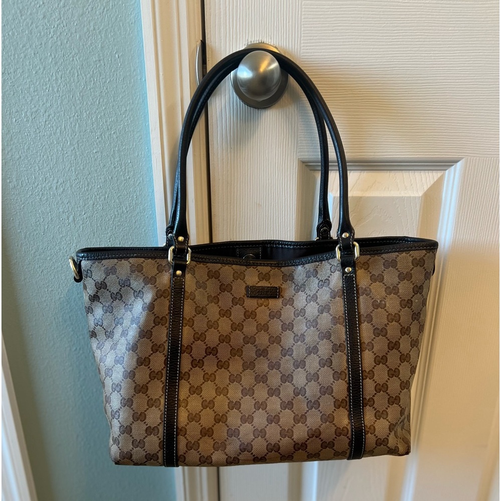 Authentic Gucci Crystal Coated Tote